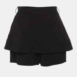 مملوكة مسبقًا Maje Black Viscose Mini Skirt S