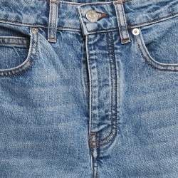 Pre Owned بنطلون جينز ماجي أزرق دنيم مستقيم الساق مقاس صغير 26 بوصة في الخصر