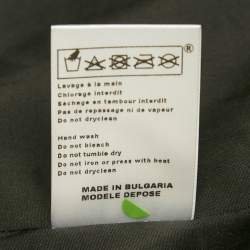 Pre Owned Maje Black Sequin Cropped Jacket S