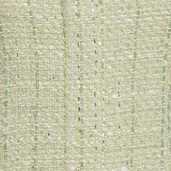 Pre Owned فستان ميني بدون أكمام من تويد أحمر من ماج مقاس صغير