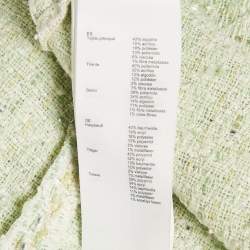 Pre Owned فستان ميني بدون أكمام من تويد أحمر من ماج مقاس صغير