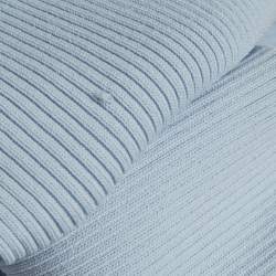 Pre Owned فستان شورت مضلع باللون الأزرق من ماج مقاس متوسط