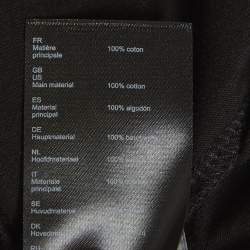 Pre Owned Maje Black Studded Cotton Knit Tity T-Shirt S