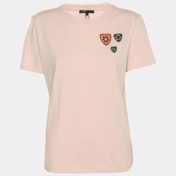 Pre Owned Maje Pink Jersey Top S