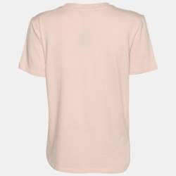 Pre Owned Maje Pink Jersey Top S