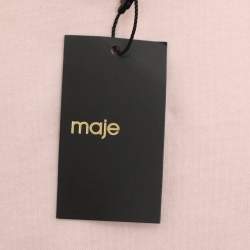 Pre Owned Maje Pink Jersey Top S
