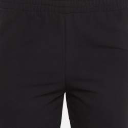 Pre Owned Maje Navy Blue Jersey Side Open Trousers S