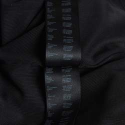 مملوكة مسبقًا Maje Black Sequin Plunge Neck Dream Tomorrow Playsuit XL 