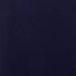 Pre Owned Maje Navy Blue Crepe Lombardie Mini Cape Dress L