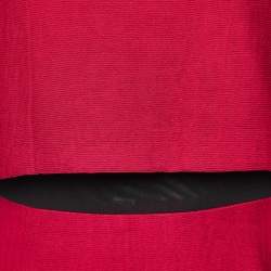 Pre Owned Maje Pink Textured Sleeveless Mini Dress M