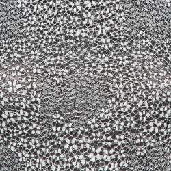 Pre Owned Maje Monochrome Reinatta Knit Flared Mini Dress S