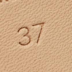 Pre Owned Malone Souliers Green Satin Heart Embellished Maureen Pumps Size 37