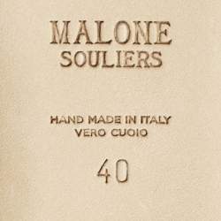 مملوكة مسبقًا حذاء باليرينا سبنسر رباط كاحل ساتان ومخمل وردي مالون سوليه مقاس 40