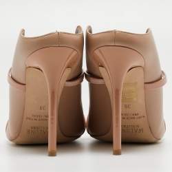Malone Souliers Beige Leather Maureen Mules Size 38