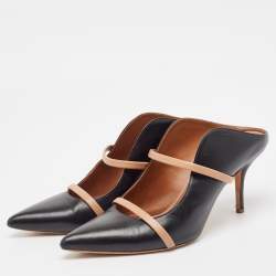 Pre Owned Malone Souliers Black Leather Maureen Pumps Size 41