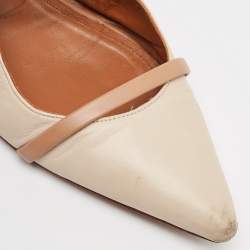 Malone Souliers Beige Leather Maureen Mules Size 41