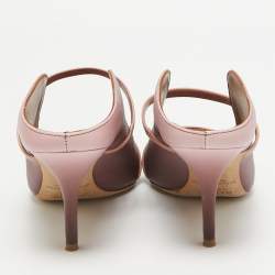 Pre Owned Malone Souliers Beige Leather Maureen Pumps Size 38.5