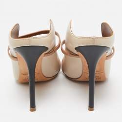 Pre Owned حذاء سلايد مالون سولييه مورين جلد وردي مقاس 38.5