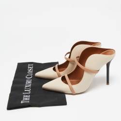 Pre Owned حذاء سلايد مالون سولييه مورين جلد وردي مقاس 38.5