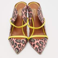 Malone Souliers Multicolor Python Leather Maureen Pumps Size 41