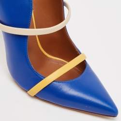 Malone Souliers Blue Leather Maureen Sandals Size 38