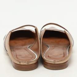Malone Souliers Metallic Leather Maureen Flats Size 39