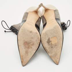 Pre Owned Malone Souliers Multicolor Leather and Suede Montana Booties Size 39