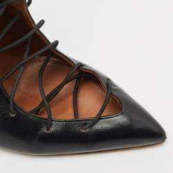 Pre Owned Malone Souliers Multicolor Leather and Suede Montana Booties Size 39