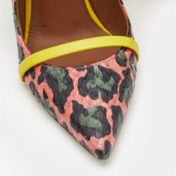 Malone Souliers Multicolor Elaphe Leather Maureen Mules Size 36.5