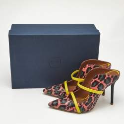 Malone Souliers Multicolor Elaphe Leather Maureen Mules Size 36.5