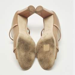 مملوكة مسبقًا حذاء مولز مالون سولييه نوره جلد أخضر مقاس 37.5