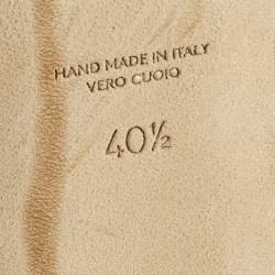 مملوكة مسبقًا حذاء مولز مالون سولييه نوره جلد أخضر مقاس 37.5