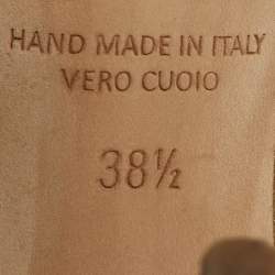 Pre Owned حذاء ميول مالون سوليه مورين من الجلد باللونين الأسود/الأبيض مقاس 40