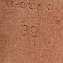 مملوكة مسبقًا حذاء مولي ماري ن جينز أزرق وجلد مقاس 41