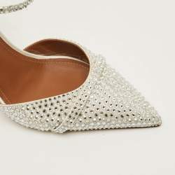 مملوكة مسبقًا Malone Souliers Iona Size 38 White Satin Mules