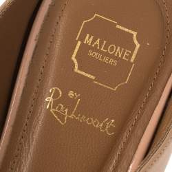 مملوكة مسبقًا حذاء مالون سولييه مورين جلد بيج مقاس 37