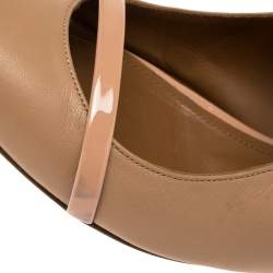 مملوكة مسبقًا حذاء مالون سولييه مورين جلد بيج مقاس 37