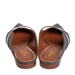 Pre Owned حذاء فلات مالون سولييه مورين قماش لوريكس غليتر متعدد الألوان مقدمة مدببة مقاس 38