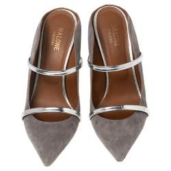 مملوكة مسبقًا صندل مالون سولييه مورين سويدي رصاصي مقاس 39.5