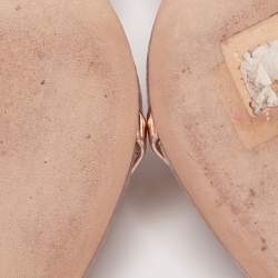 Pre Owned حذاء كعب عالي مانولو بلانيك مورين ق طيفة رصاصي مقاس 40.5