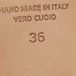 Pre Owned Malone Souliers x Emanuel Ungaro White/Black Polka Dot Satin and Lace Maisie Mules Size 36