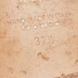 Pre Owned Malone Souliers Brown Suede Marianne Flat Mules Size 37.5