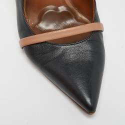 Pre Owned Malone Souliers Black Leather Maureen Pumps Size 38