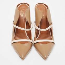 مملوكة مسبقًا Malone Souliers Brown Leather Maureen Pumps Size 39