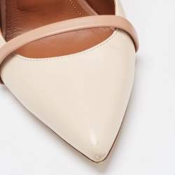 Pre Owned Malone Souliers Beige Leather Maureen Pumps Size 39