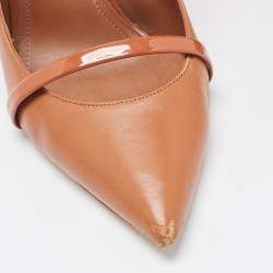 Pre Owned Malone Souliers Tan Leather Maureen Mules Size 39