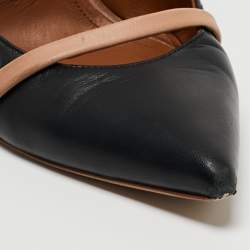 Pre Owned Malone Souliers Black Leather Maureen Sandals Size 39