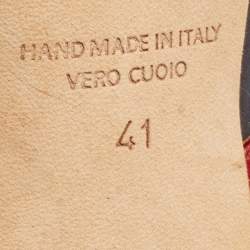 Pre Owned Malone Souliers Black/White Polka Dot Satin Maureen Mules Size 41