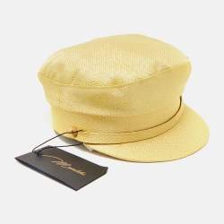 Manokhi by Toukitsou Gold Brocade Greek Fisherman Hat M