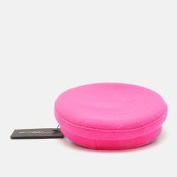 Manokhi by Toukitsou Florescent Pink Wool Greek Fisherman Hat M